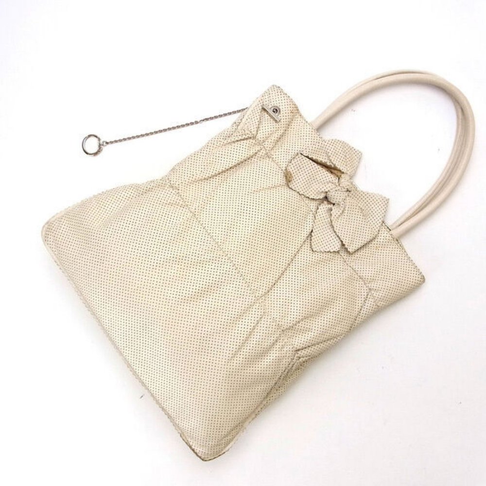 Authentic Used Anteprima Tote bag White Woman